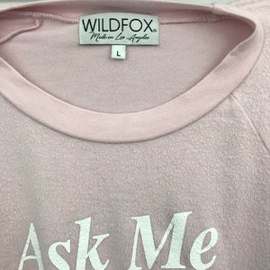 Wildfox Sweaters Ask Me About My Cat Sweater Tee Lg Poshmark